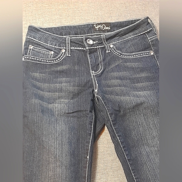 JEANS LOW RISE SKINNY JEANS Y2K DESING PANTS MISS ME LOOKALIKE - Picture 1 of 5